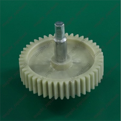 Meat grinder gear Ø78/12mm h73mm z44 metal shaft external hexagon 8mm PS007-1, CH004