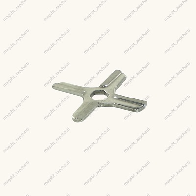 Meat grinder knife Ø36mm hexagon 8x9mm universal