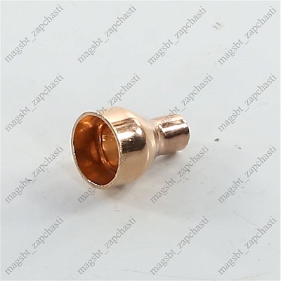 Coupling copper Ø 5/8 x 1/4 Coupling copper Ø 5/8 x 1/4