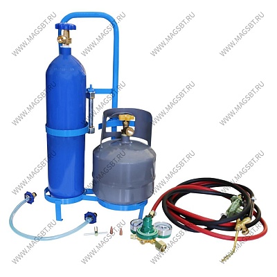 Gas Welding Oxygen propane 4 liters TOR-K4H Gas welding station