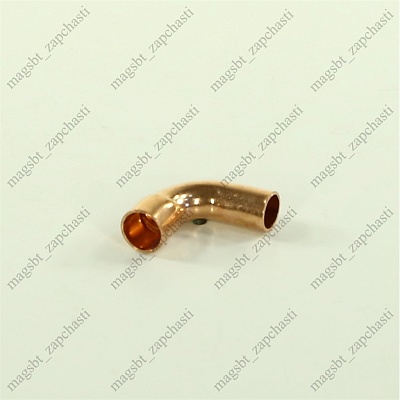 Copper fitting single-socket 90° Ø 3/8 Copper fitting single-socket 90° Ø 3/8