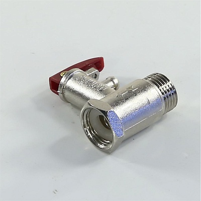 Клапан водонагревателя обратный D 1/2" 9 бар с флажком