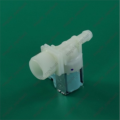 *Washing machine solenoid inlet valve 1 180° Ø12 mm chip plug 220 V Zanussi