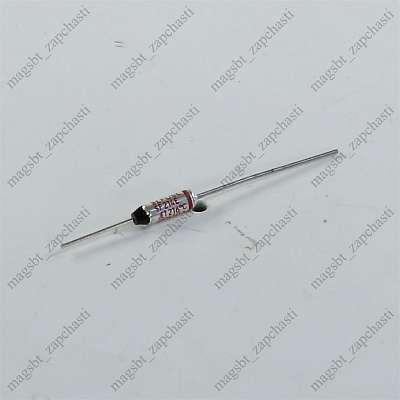 Термопредохранитель металлический 216°С 10A 250V