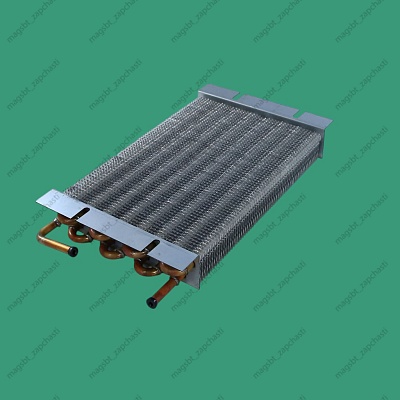 Refrigerator evaporator 0,5 2x8x300 390x205x50 battery