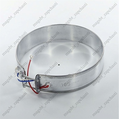 Tubular electric heater 750-900W clamp connection Ø165mm 3pin Tubular electric heater 750-900W clamp connection Ø165mm 3pin