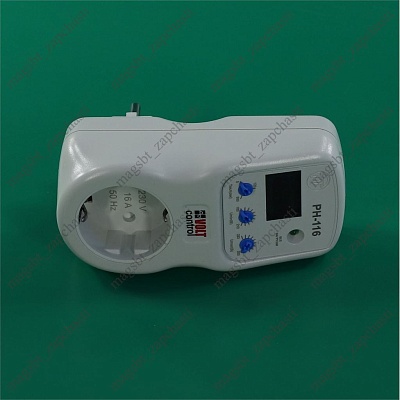 Реле напряжения 16А 220V 1 фаза 3,5 кВт PH-116