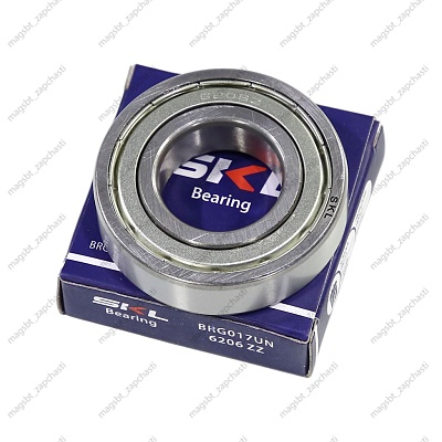 Подшипник 6206 ZZ 30x62x16 SKL BEARING Подшипник 6206 ZZ 30x62x16 SKL BEARING