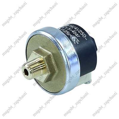 Датчик давления парогенератора 1/8" 16A 250V 1,5-4 бар XP110