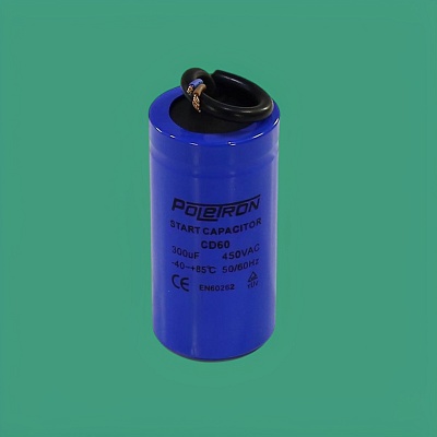 Конденсатор CBB60 300 мкф 450V пластик Конденсатор CBB60 300 мкф 450V пластик