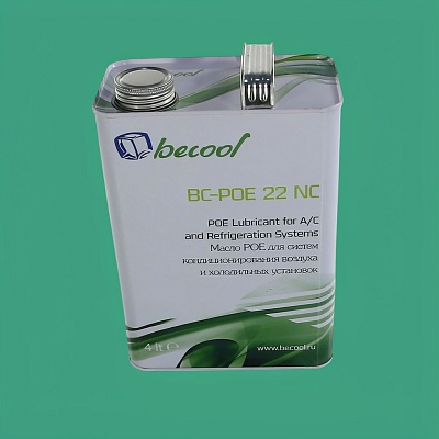 Масло синт Becool 22 (4 л) R-22,134,404,407,507 Масло синт Becool 22 (4 л) R-22,134,404,407,507