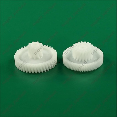Шестеренка мясорубки VITEK D66/23мм h32мм z41/9 Ø62/32мм h28,5мм z74/18 к-кт 2 шт VT-1672 Шестеренка мясорубки VITEK D66/23мм h32мм z41/9 Ø62/32мм h28,5мм z74/18 к-кт 2 шт VT-1672