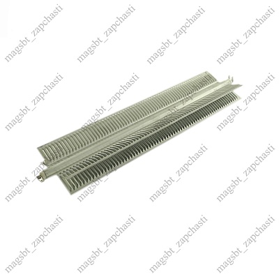 ТЭН конвектора 1500W(750+750) L480/453mm Х-образный 110х38мм клеммы разъем 2 режима алюминий ТЭН конвектора 1500W(750+750) L480/453mm Х-образный 110х38мм клеммы разъем 2 режима алюминий