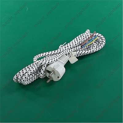 Шнур сетевой 220V до 3,3кВт (2,8м)