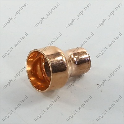 Coupling copper Ø 7/8 x 1/2 Coupling copper Ø 7/8 x 1/2