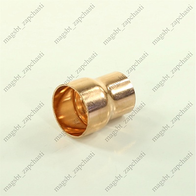 Coupling copper Ø 1 1/8 x 7/8 Coupling copper Ø 1 1/8 x 7/8