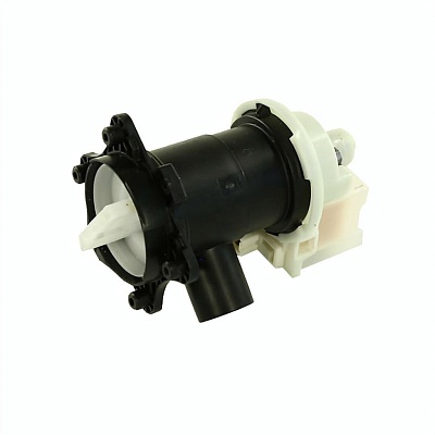 Pump of washing machine with snail Copreci 4screws 30W clamps forward. Copper wire. KEBS111 Bosch Siemens 145726 145338
