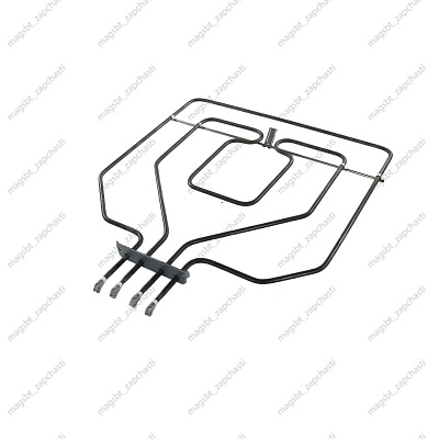 ТЭН духовки 1500+1300W L375мм верхний Bosch Siemens 00471369 00773539