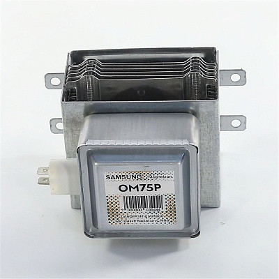 Магнетрон SAMSUNG 1000W 6 пластин 4 отверст OM75P-21(31) разъём параллельно Магнетрон SAMSUNG 1000W 6 пластин 4 отверст OM75P-21(31) разъём параллельно