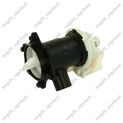 Pump of washing machine with snail Copreci 4screws 30W clamps forward. Copper wire. KEBS111 Bosch Siemens 145726 145338