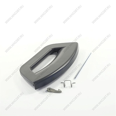 *Washing machine door handle large, kit INDESIT ARISTON original. 288568 C00286151 gray