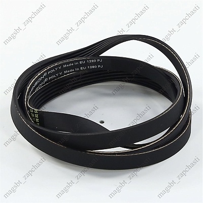 Ремень стиральной машины 1280 J5 EPJ Optibelt (ELECTROLUX 1323531101) Ремень стиральной машины 1280 J5 EPJ Optibelt (ELECTROLUX 1323531101)