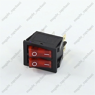 Oil Cooler Button KN009 16A 2-key 6 pin