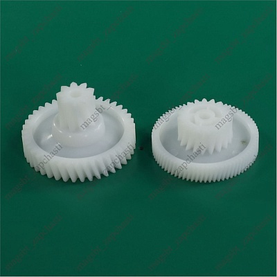 Шестеренка мясорубки ROLSEN D66/21,5мм h66мм z41/9 кос/прям Ø62/31мм h24,5мм z74/19 кос/кос Шестеренка мясорубки ROLSEN D66/21,5мм h66мм z41/9 кос/прям Ø62/31мм h24,5мм z74/19 кос/кос