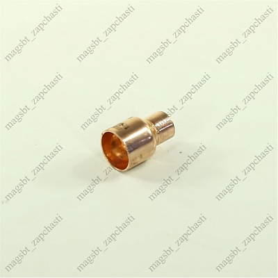Coupling copper Ø 5/8 x 3/8 Coupling copper Ø 5/8 x 3/8