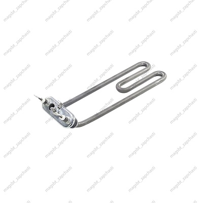 ТЭН стиральной машины 1900W кривой отверст ДРТ L225мм TW Bosch Siemens 264986