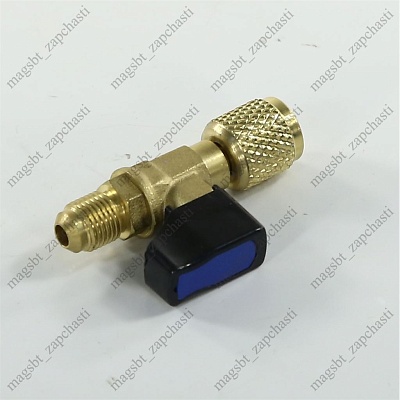Adapter from R-410 to R410 straight with VALUE tap Adapter from R-410 to R410 straight with VALUE tap