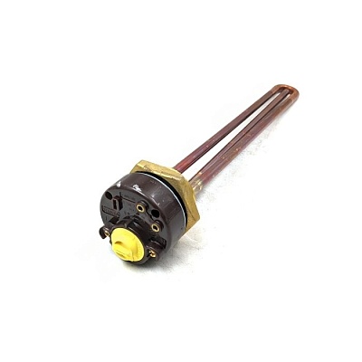 Heating element + thermostat Unival (RDT, 1 1/4, 1500W, D48, M6, L275) Italy