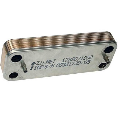Secondary DHW heat exchanger BAXI for gas boiler