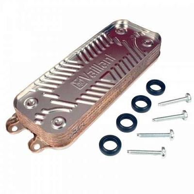 Vaillant secondary heat exchanger for gas boiler Vaillant secondary heat exchanger for gas boiler
