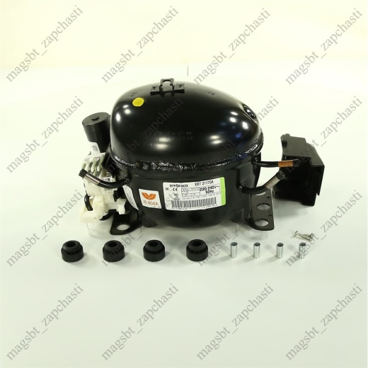 Компрессор Embraco EMT2117GK 244W/-23,3°C R-404 Компрессор Embraco EMT2117GK 244W/-23,3°C R-404