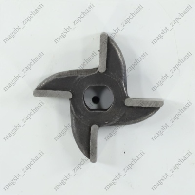 Industrial meat grinder blade D53mm 10mm oval, with flange photo 2284028 Industrial meat grinder blade D53mm 10mm oval, with flange photo 2284028