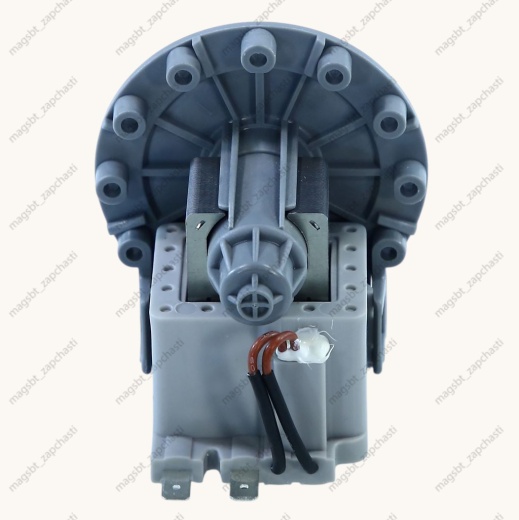 Насос стиральной машины 3 винт 30W клеммы назад алюм/медь SWAN Gorenje Midea photo 4 - 