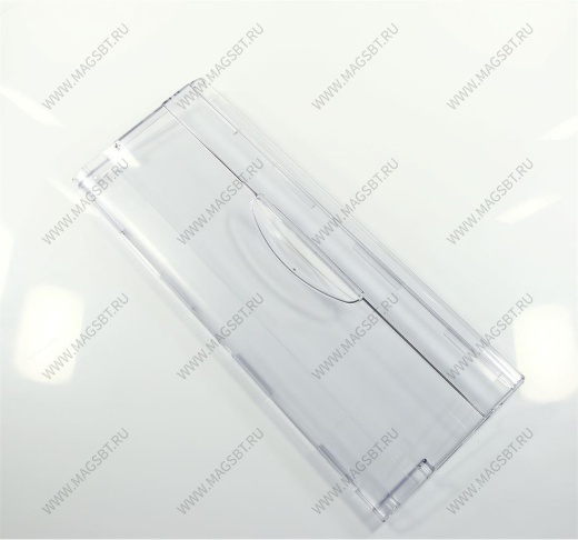 Drawer panel m/k ATLANT INDESIT H185mm L470mm transparent folding Drawer panel m/k ATLANT INDESIT H185mm L470mm transparent folding