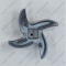 21351_2 Meat grinder knife SALVATOR 22 D73mm 12x12mm square photo 3 -
