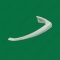16284 *Refrigerator handle INDESIT lower white photo 1 -