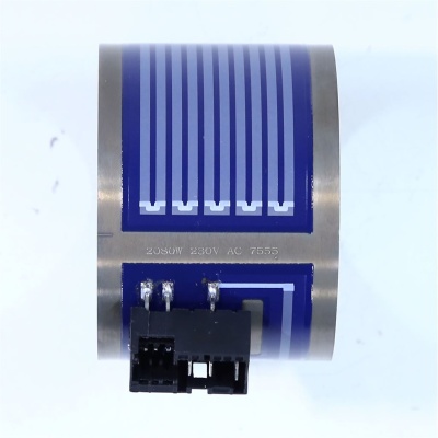 *Dishwasher heating element 2080 W Ø75 mm L55 mm 3 terminals+connector plug 7555 MIDEA GORENJE photo 2508324