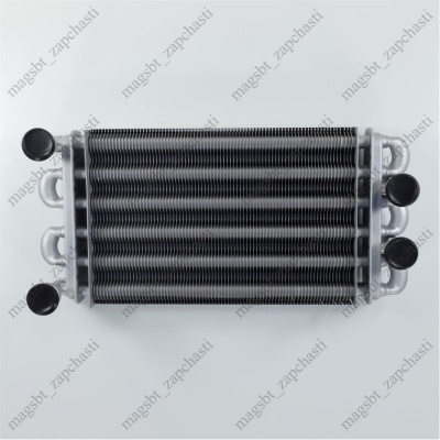 *Heat exchanger bithermic boiler Baxi (with ring gaskets) 616170 original photo 2432548