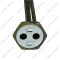 28267_2 ТЭН водонагревателя 3000W 220V 1 1/4" Ø42мм анод M4 L280мм медь RECO фото 3 -