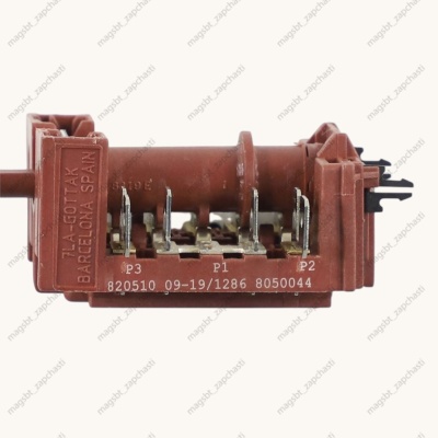 Переключатель духовки GOTTAK 5 поз 820510 AMICA 8050044 photo 2399353 Переключатель духовки GOTTAK 5 поз 820510 AMICA 8050044 photo 2399353