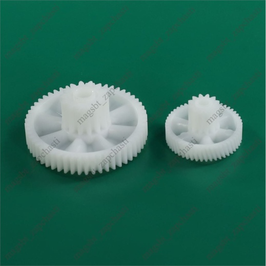 *Meat grinder gear BINATONE BIN006 set 2 pcs Z54/14 H40mm z49/12 h33mm 