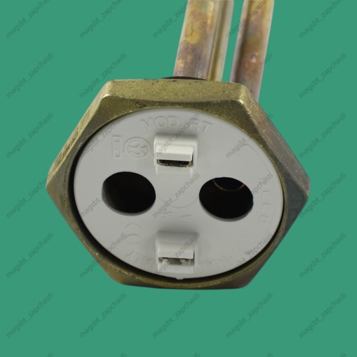 *Water heater heating element 3000 W 220 V 1 1/4" Ø42 mm anode M6 L280 mm copper RECO photo 2 - 