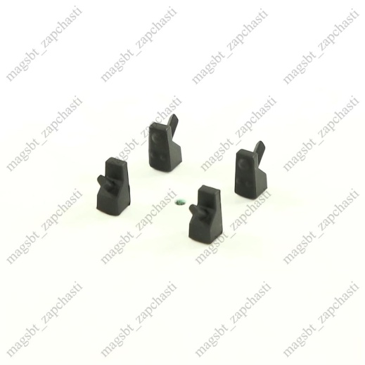 Rubber gasket for plate grates WHIRLPOOL set 4 pcs 484000000840 