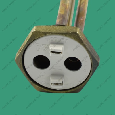 *Water heater heating element 3000 W 220 V 1 1/4" Ø42 mm anode M6 L280 mm copper RECO photo 2434842