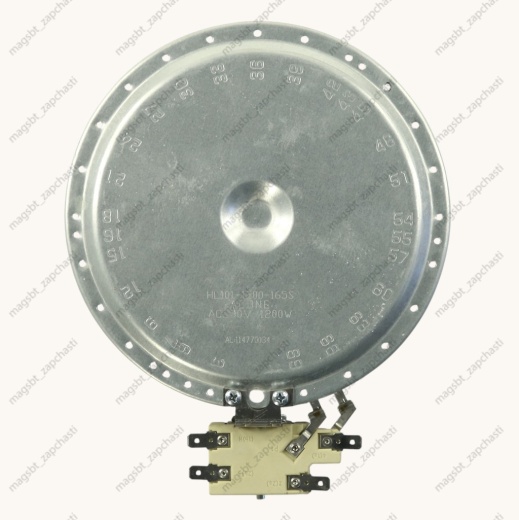 *Glass ceramic hob 1200W Ø165mm photo 3 - 