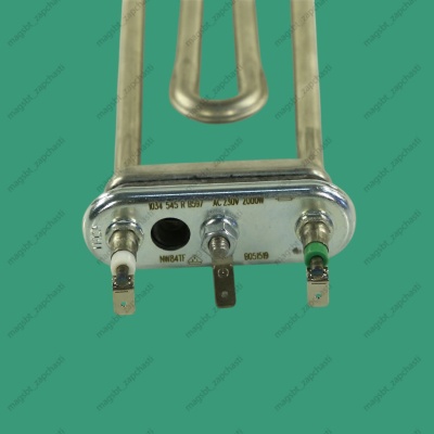ТЭН стиральной машины 2000W прямой отверст ДРТ L205мм IRCA Bosch Siemens 267512 photo 2408235 ТЭН стиральной машины 2000W прямой отверст ДРТ L205мм IRCA Bosch Siemens 267512 photo 2408235